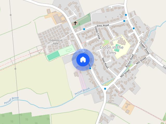 House for rent in Coton in the Elms, Egginton