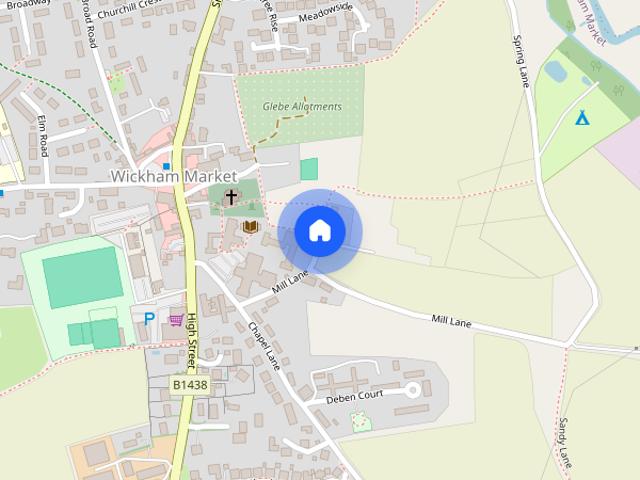 House for rent in Wickham Market, Eastbridge