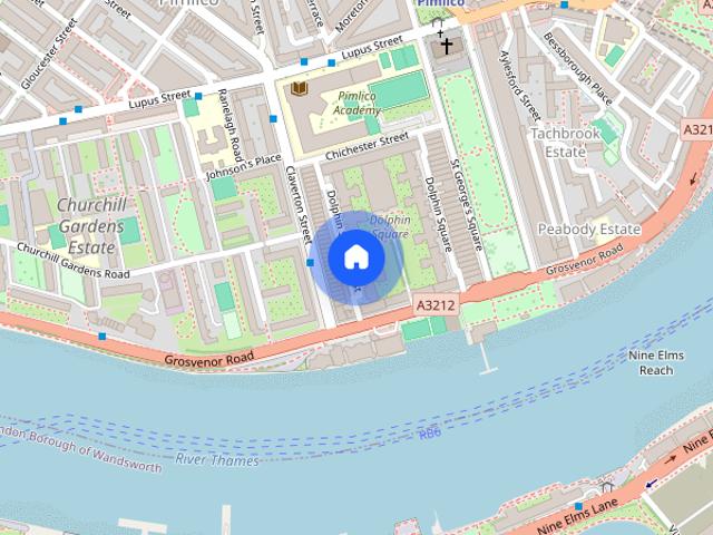 Apartment for rent in Churchill Gardens Estate, Greater London
