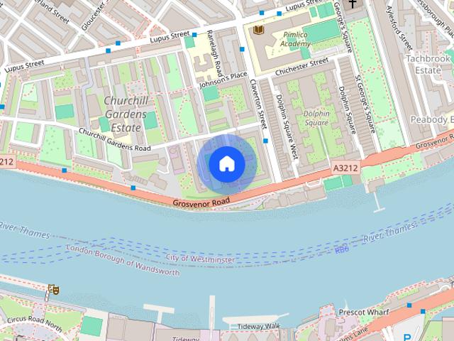 Apartment for rent in Churchill Gardens Estate, Pimlico