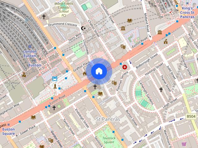 Apartment for rent in Saint Pancras, Greater London