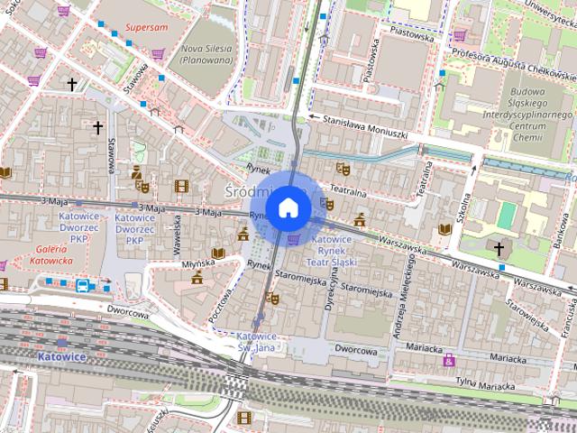 Mieszkanie do wynajęcia w Śródmieście, Katowice