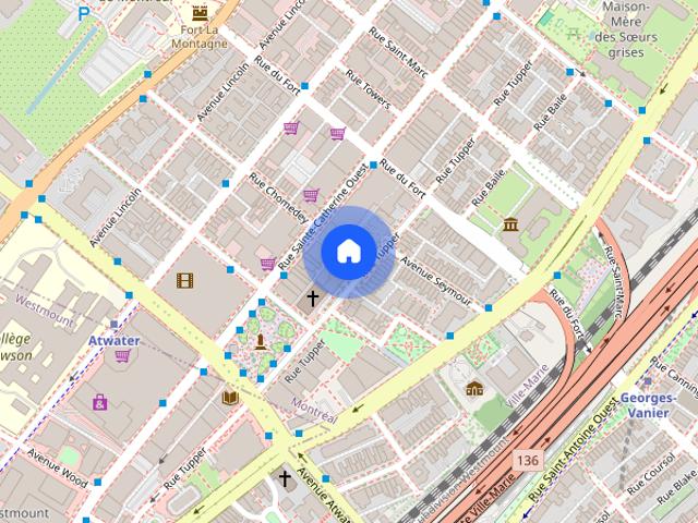 Apartment for rent in Ville-Marie, Montréal