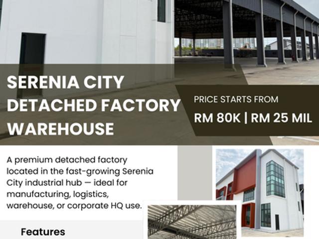 Warehouse for rent in Tanjong Sepat, Selangor
