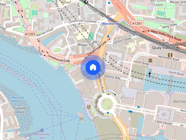 Apartment for rent in London Borough of Tower Hamlets, Greater London