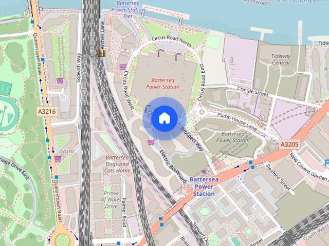 Apartment for rent in Nine Elms, Greater London