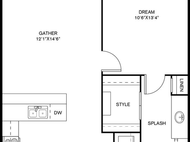 Apartment for rent in Third Ward, Houston