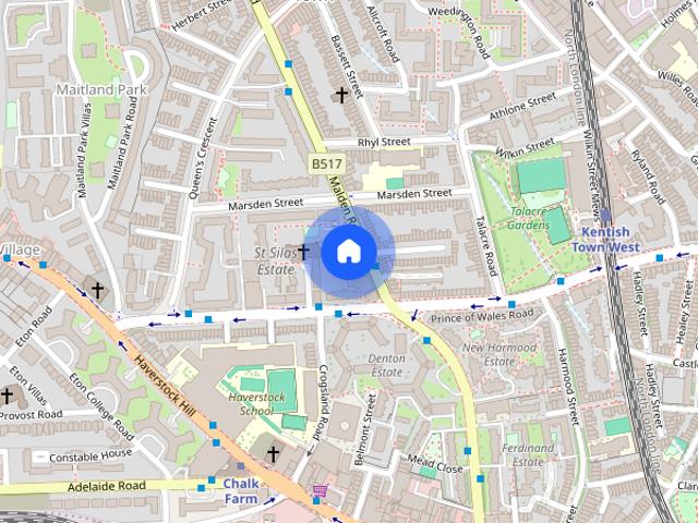 Apartment for rent in Chalk Farm, Greater London