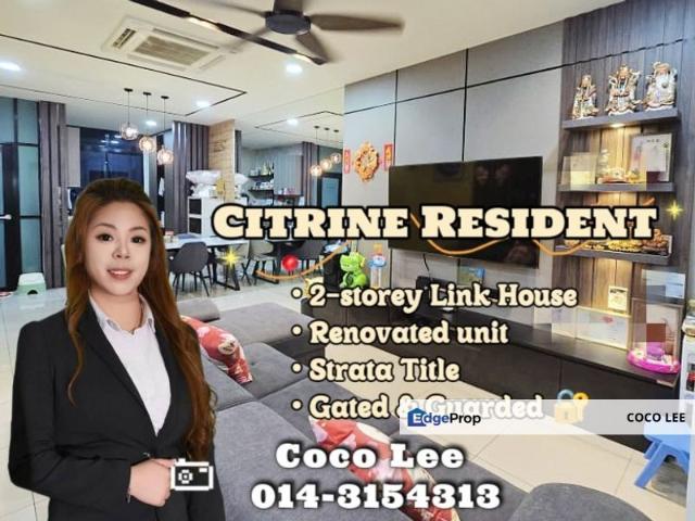 House for sale in Citrine Residenz, Pasir Gudang