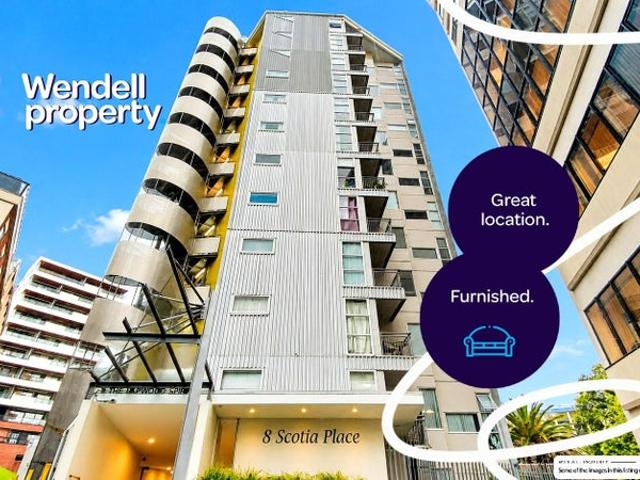 Apartment for rent in Newton, Auckland