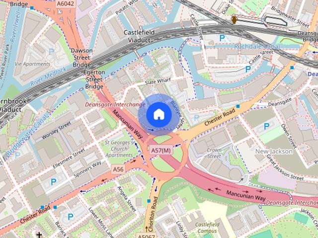Apartment for rent in Castlefield, Manchester