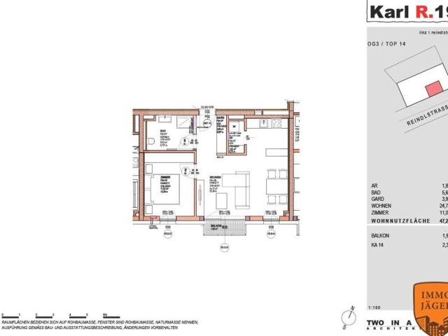 Etagenwohnung kaufen in Linz