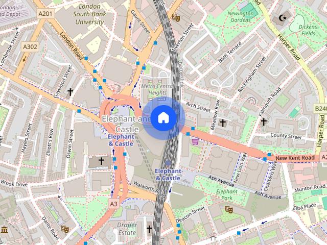Apartment for rent in Walworth, Greater London