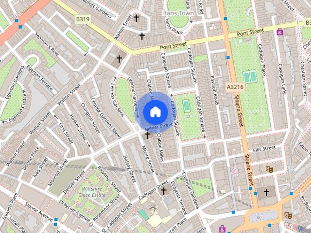 House for rent in Hans Town, Greater London