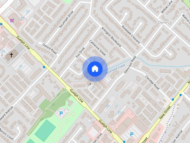 Townhouse for rent in Burlington
