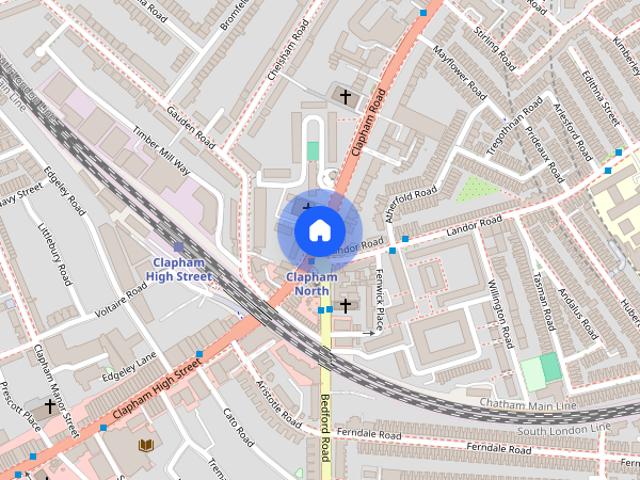 Apartment for rent in Stockwell, Greater London
