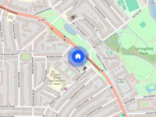 Apartment for rent in Stamford Hill, Greater London