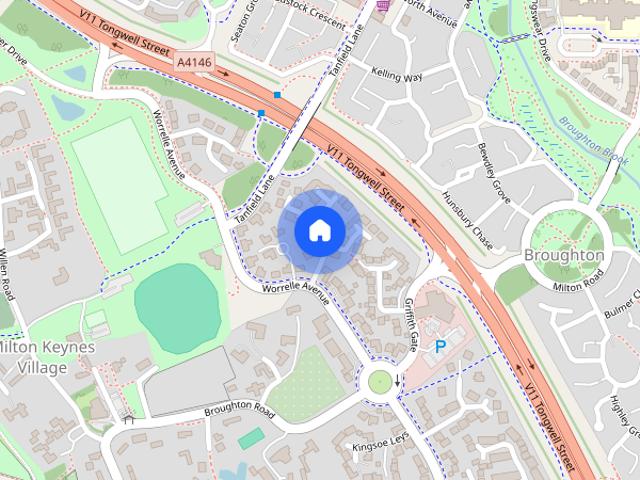 House for rent in Monkston Park, Milton Keynes