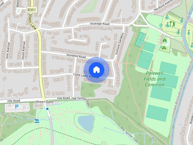 House for rent in London Borough of Richmond upon Thames, Greater London