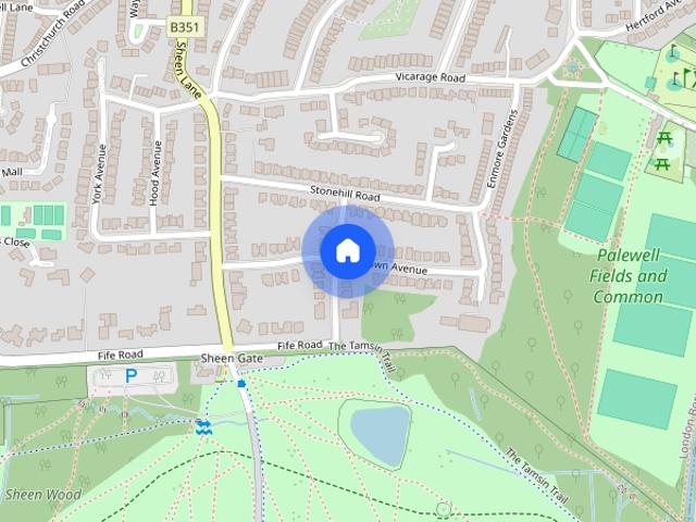 House for rent in East Sheen, Greater London