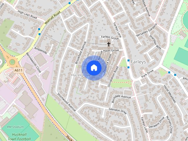 House for rent in Farleys, Hucknall