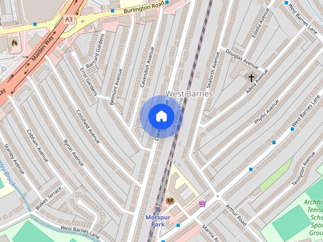 Apartment for rent in New Malden, West Barnes