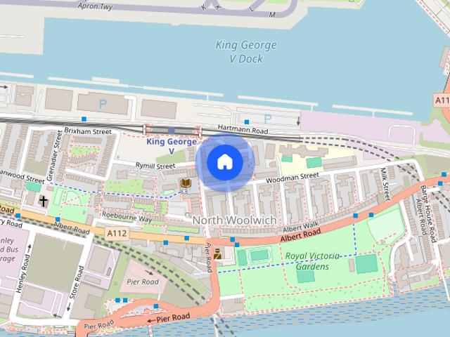 Apartment for rent in North Woolwich, Greater London