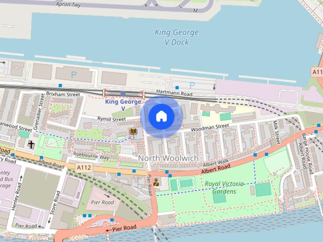 Apartment for rent in North Woolwich, Greater London