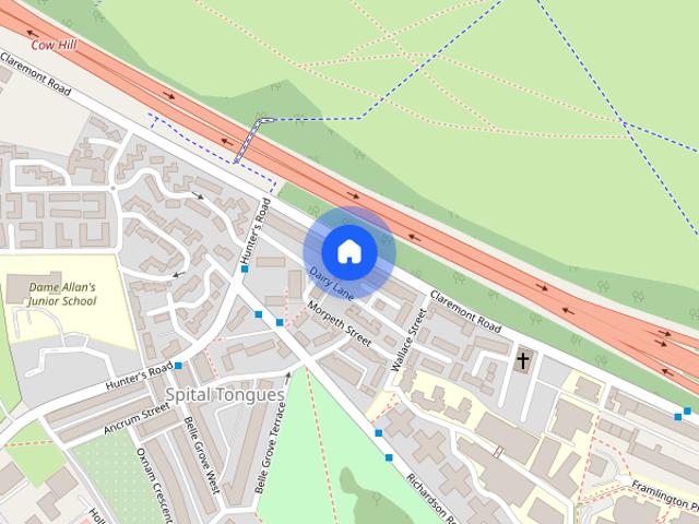 Room for rent in Spital Tongues, Newcastle upon Tyne