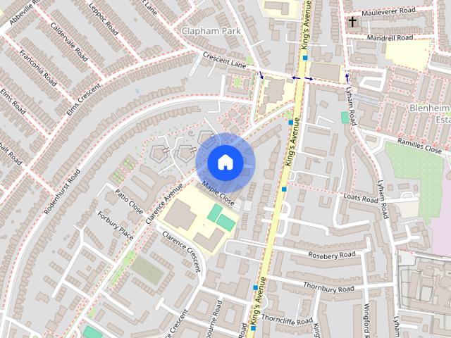 Apartment for rent in Clapham Park, Greater London