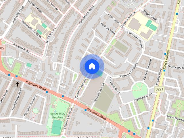 Apartment for rent in Clapham Park, Greater London