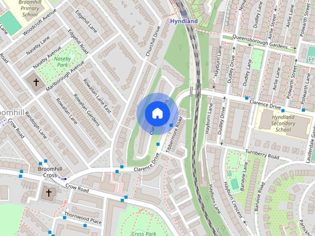 Apartment for rent in Broomhill, Scotland