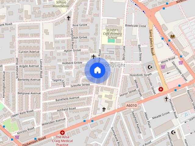 House for rent in Georgia, Greater Manchester