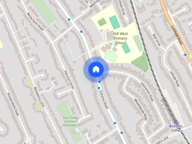House for rent in Four Oaks, West Midlands