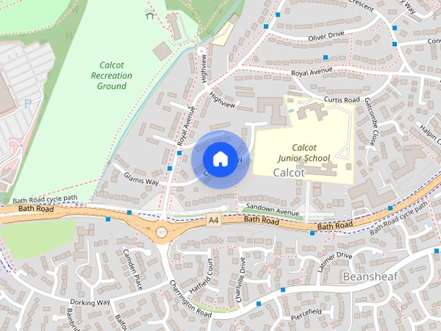 House for rent in Calcot, West Berkshire