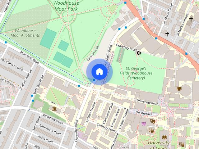 Apartment for rent in Woodhouse, West Yorkshire