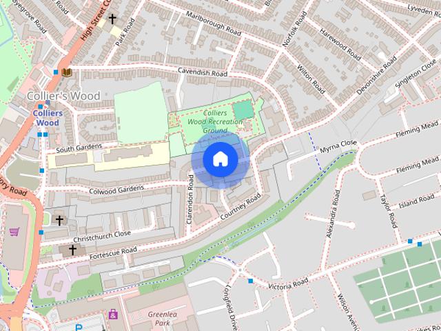 Apartment for rent in London Borough of Merton, Collier's Wood