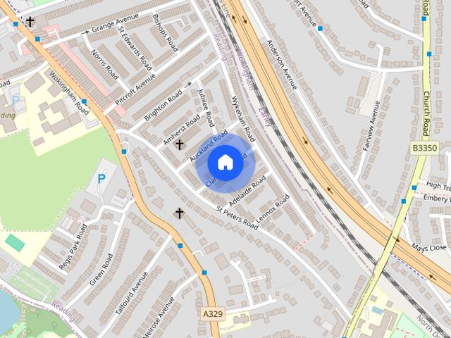 House for rent in Newtown, Reading
