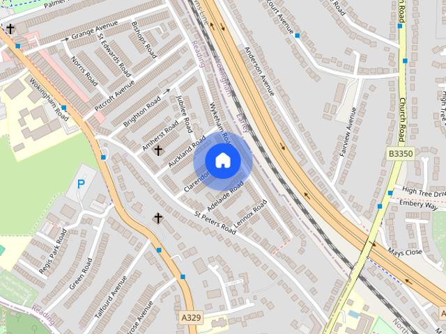 House for rent in Newtown, Reading