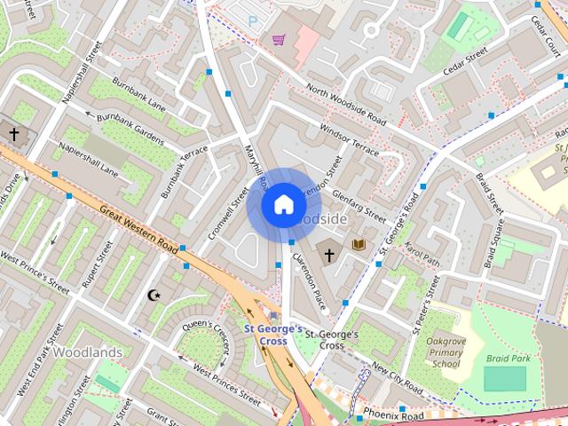 Apartment for rent in Queen's Cross, Glasgow