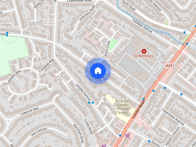 Room for rent in Worcester Park, Greater London