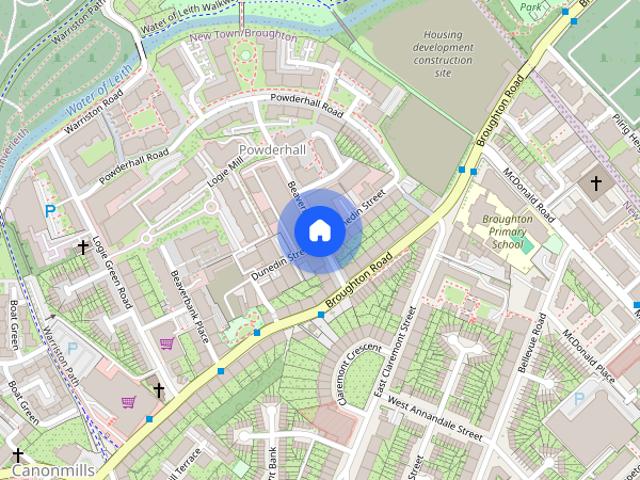 Studio for rent in Canonmills, City of Edinburgh