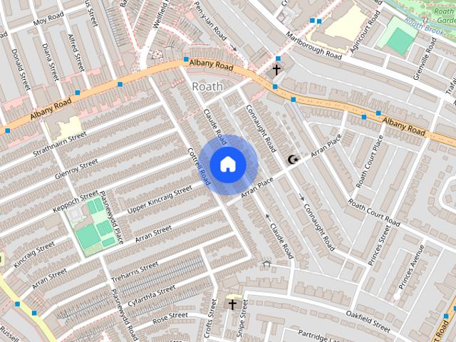 Apartment for rent in Plasnewydd, Falcon Lodge