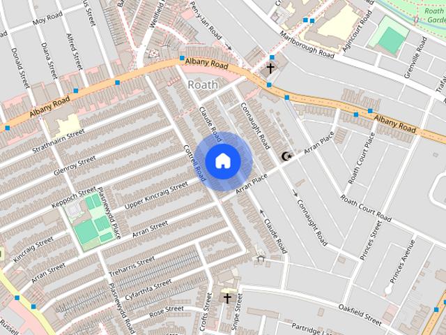 Apartment for rent in Plasnewydd, Falcon Lodge