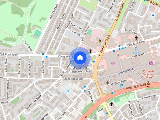 Room for rent in Claughton, Birkenhead