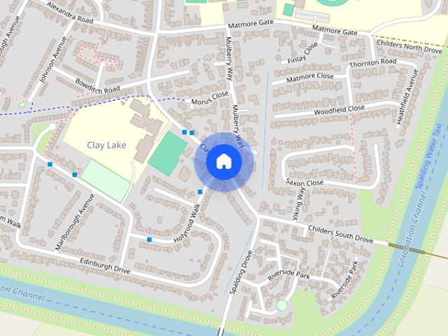 House for rent in Clay Lake, Gosberton Clough