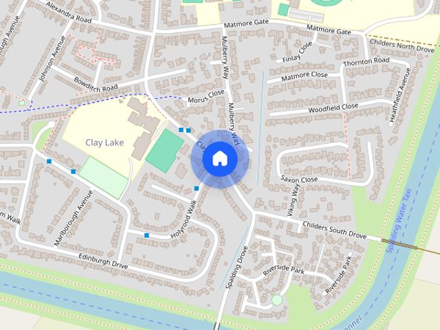 House for rent in Clay Lake, Gosberton Clough