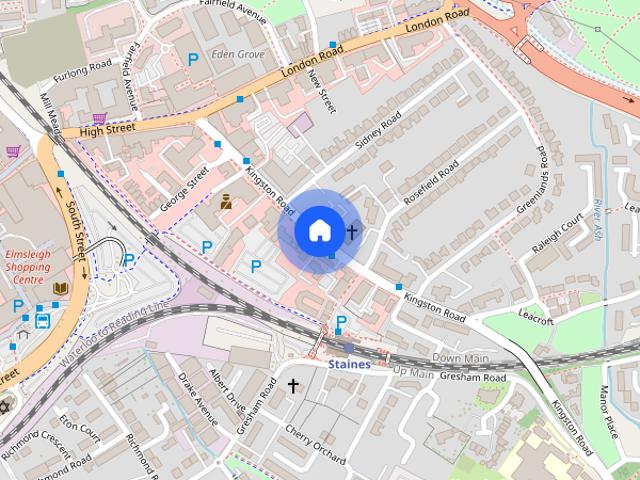 Apartment for rent in Knowle Green, Lower Halliford