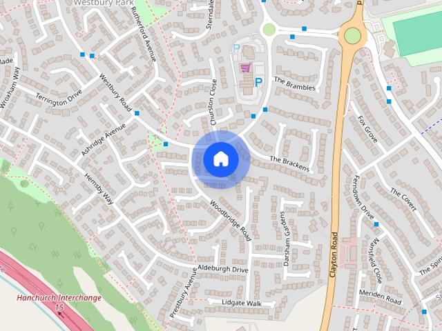 House for rent in Westbury Park, Butterton