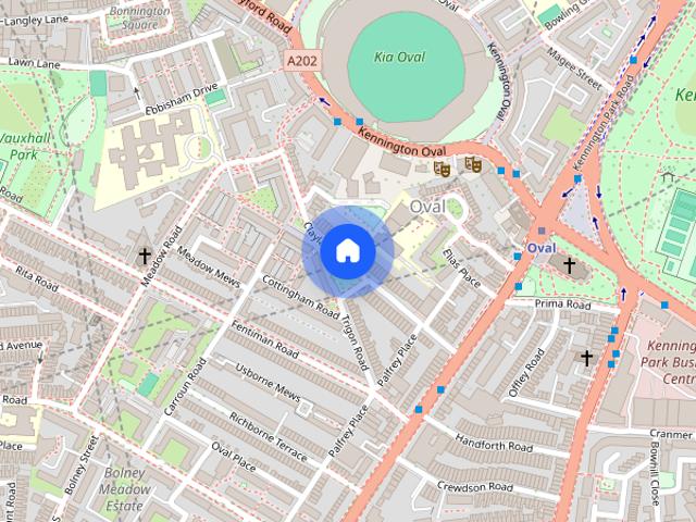 Apartment for rent in Oval, Greater London